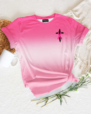 The Day Cancer Showed Up In My Life All Over Print T-Shirt