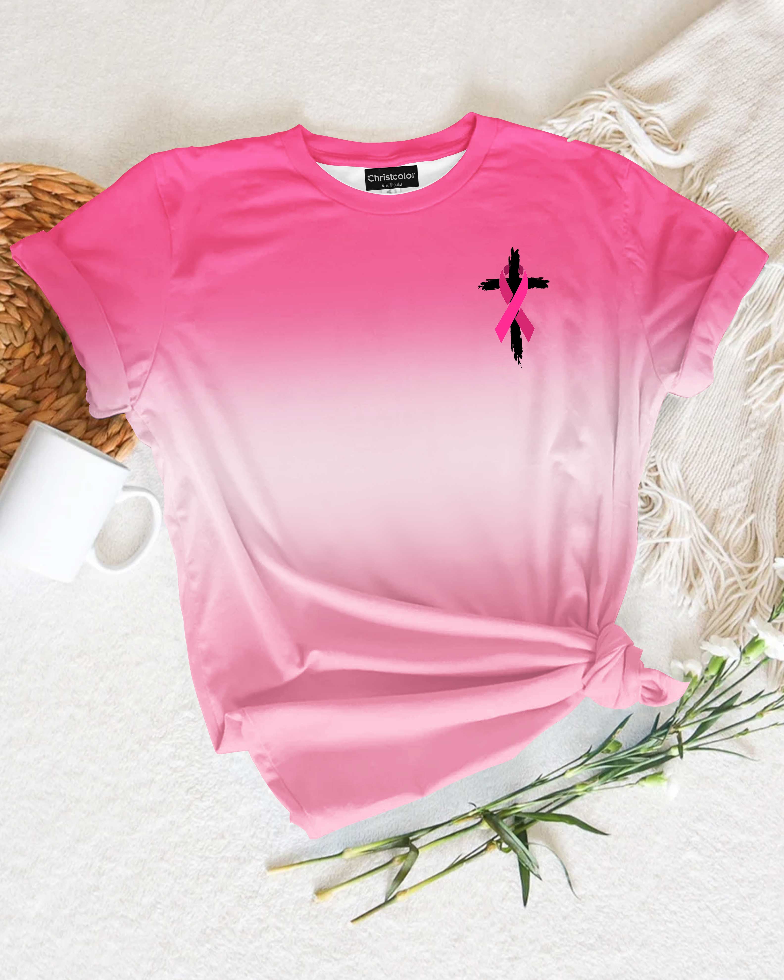 The Day Cancer Showed Up In My Life All Over Print T-Shirt