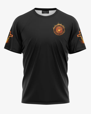 Blood, Sweat and Grace All Over Print T-Shirt