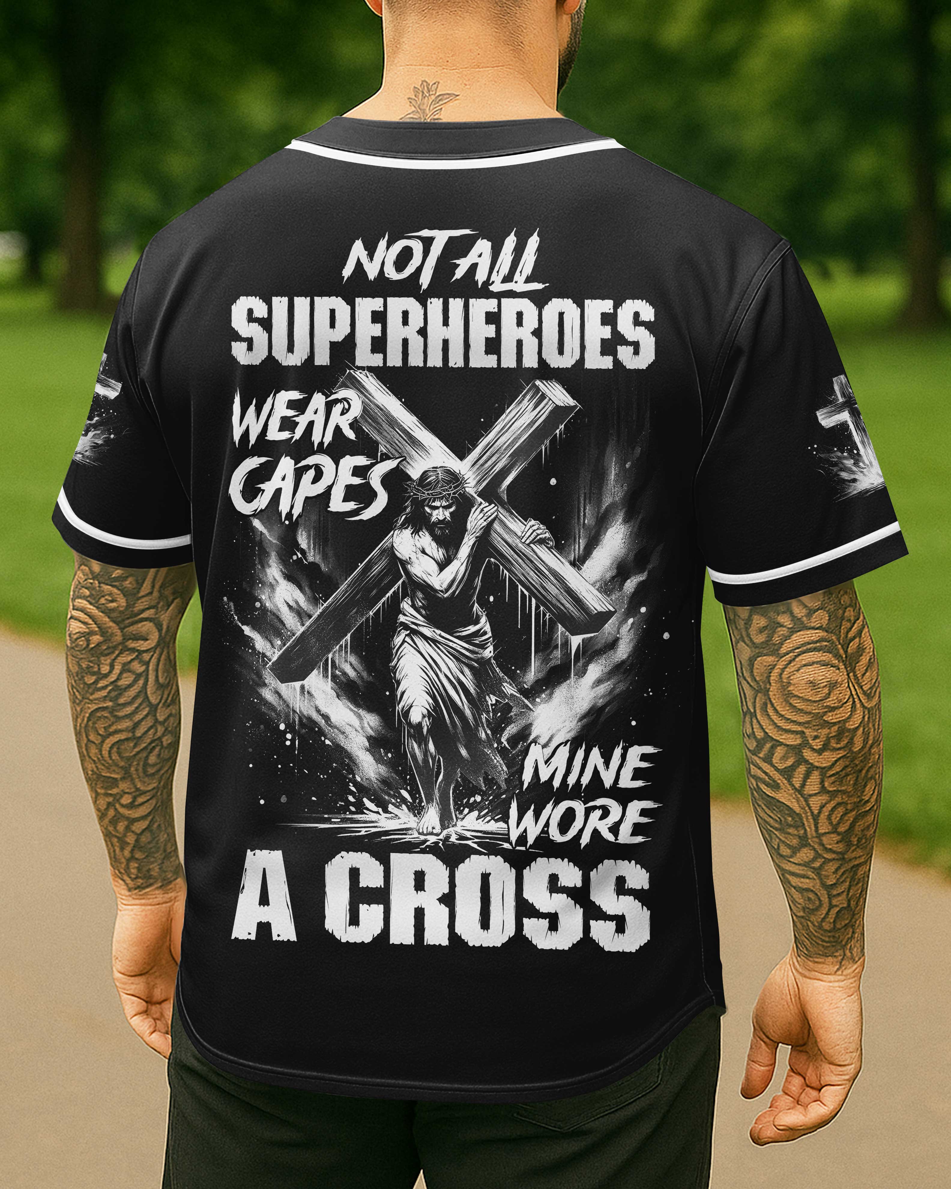 Not All Superheroes Wear Capes All Over Print Jersey