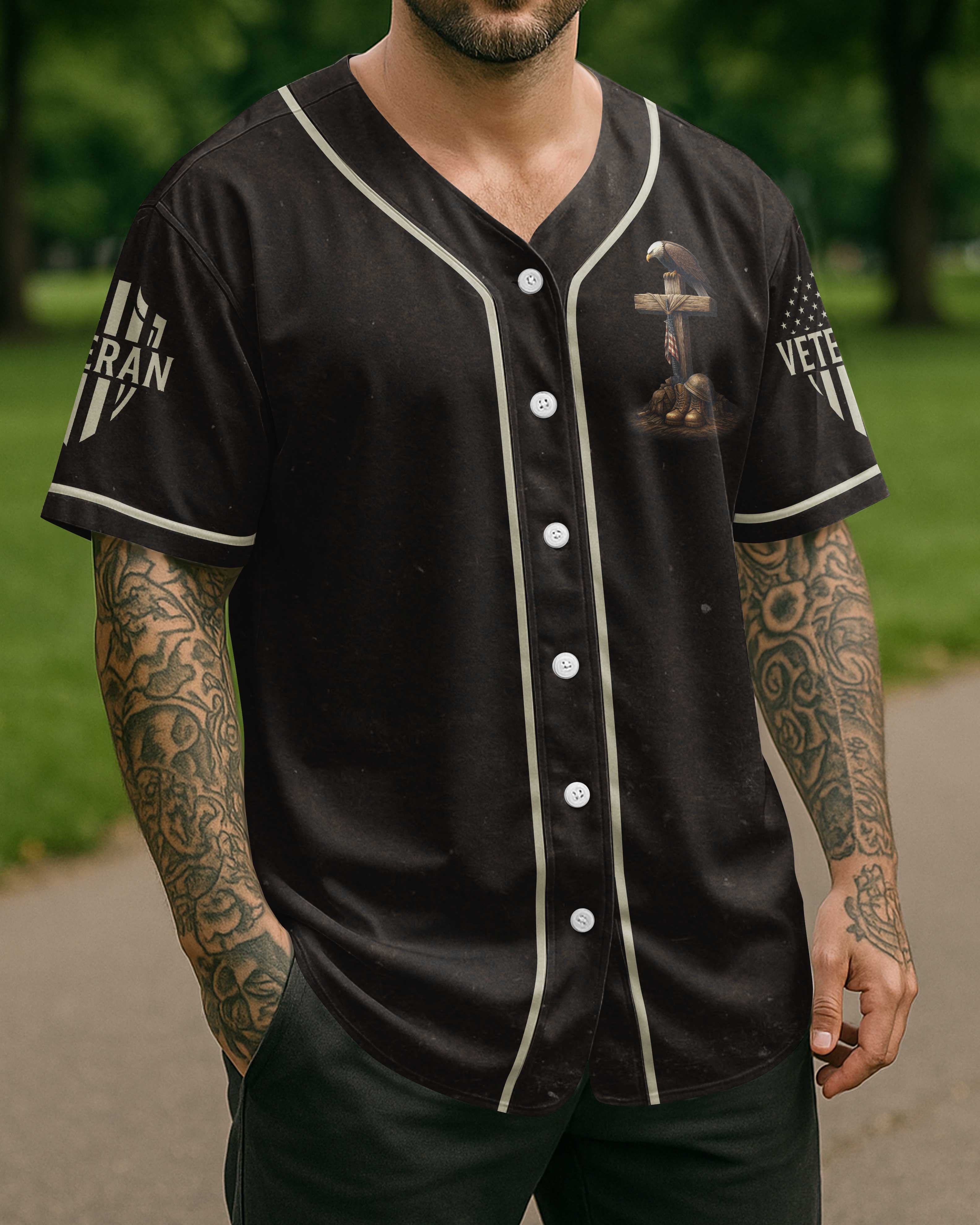 Veteran By Duty Christian By Choice Jersey