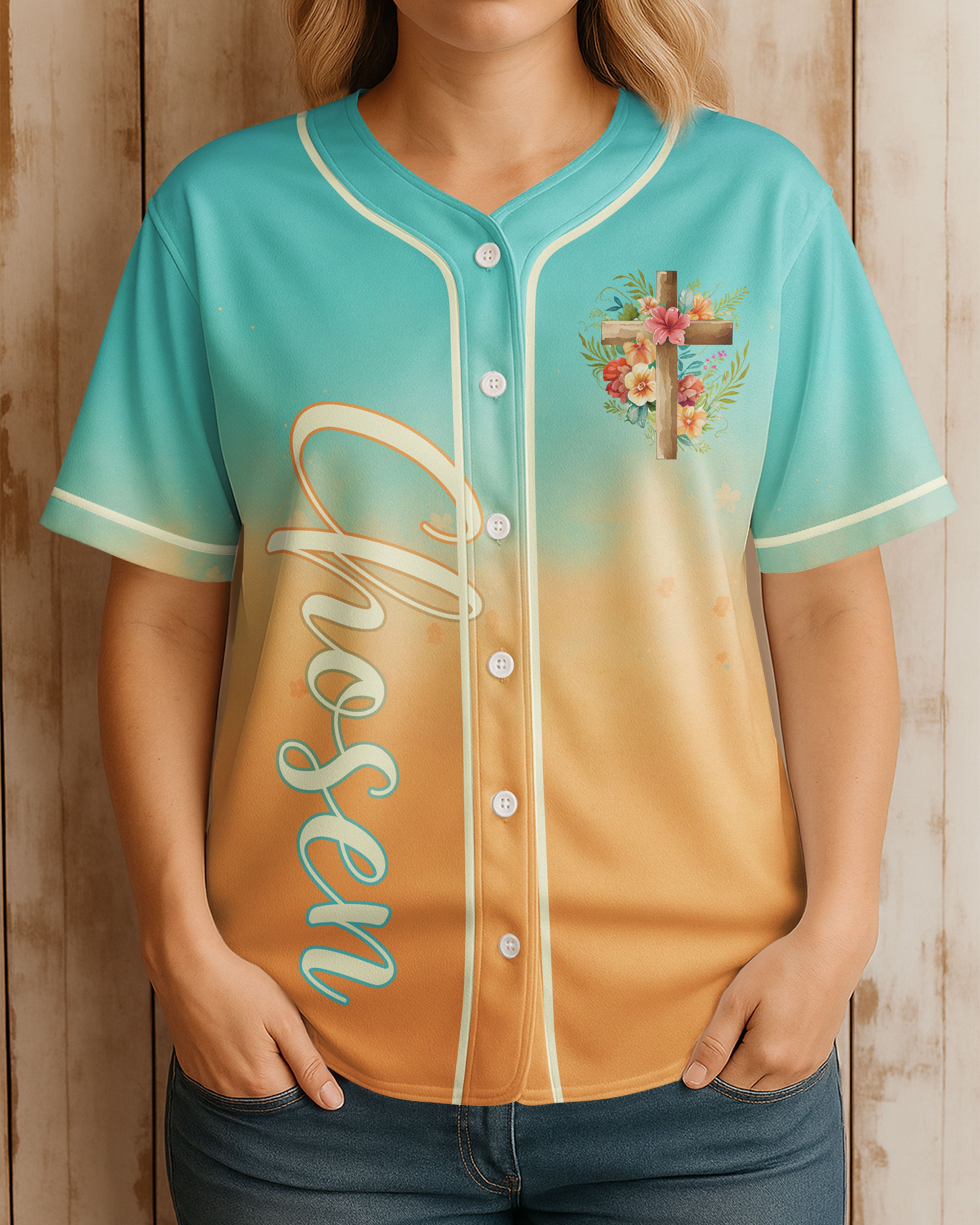 Jesus Take The Wheel All Over Print Jersey