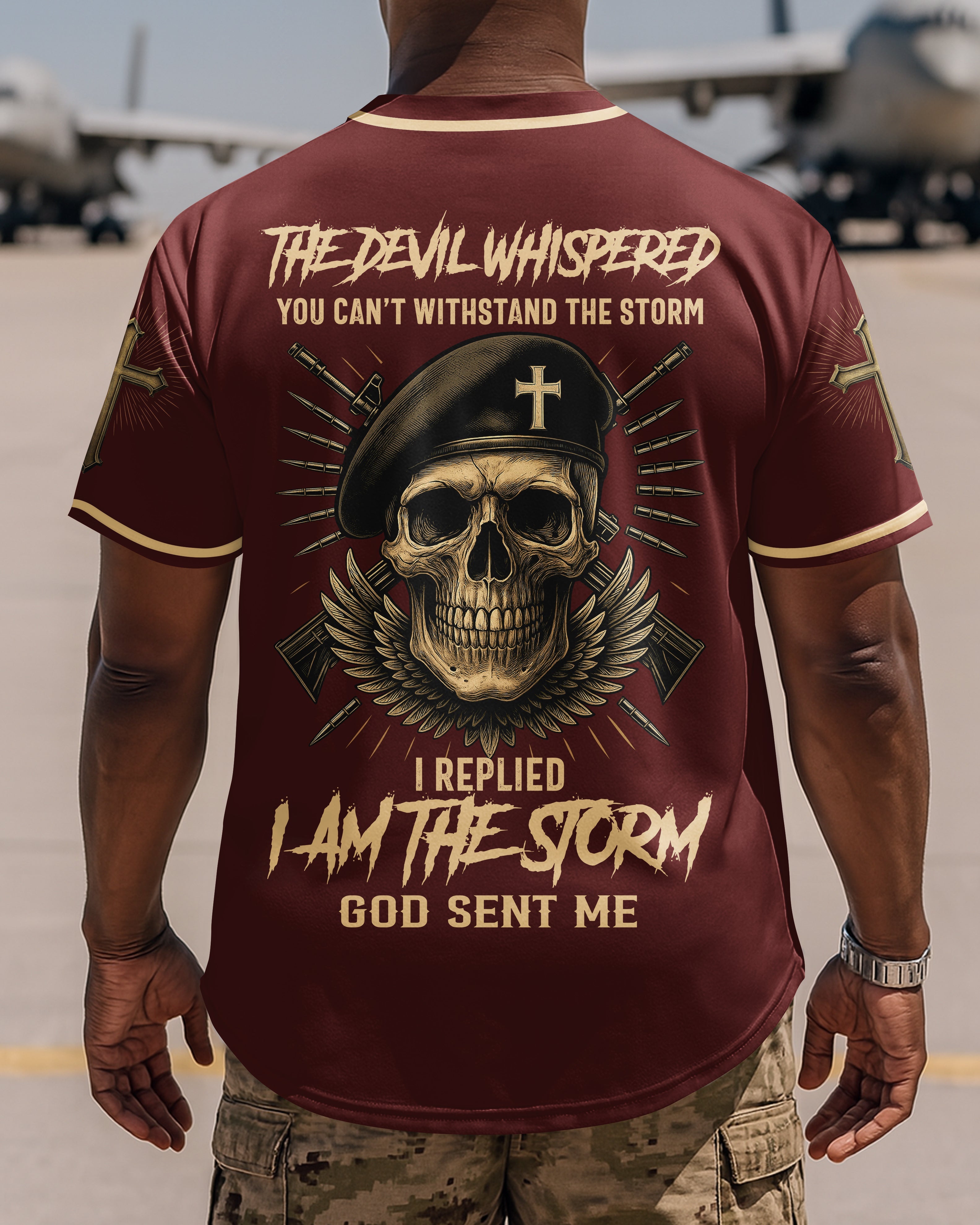 The Devil Whispered You Can't Withstand The Storm Shirt
