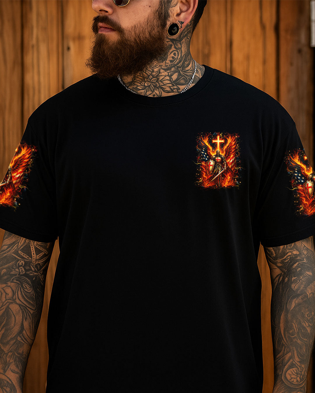 I Will Fear No Evil Men's All Over Print Shirt - Yhhn1108253