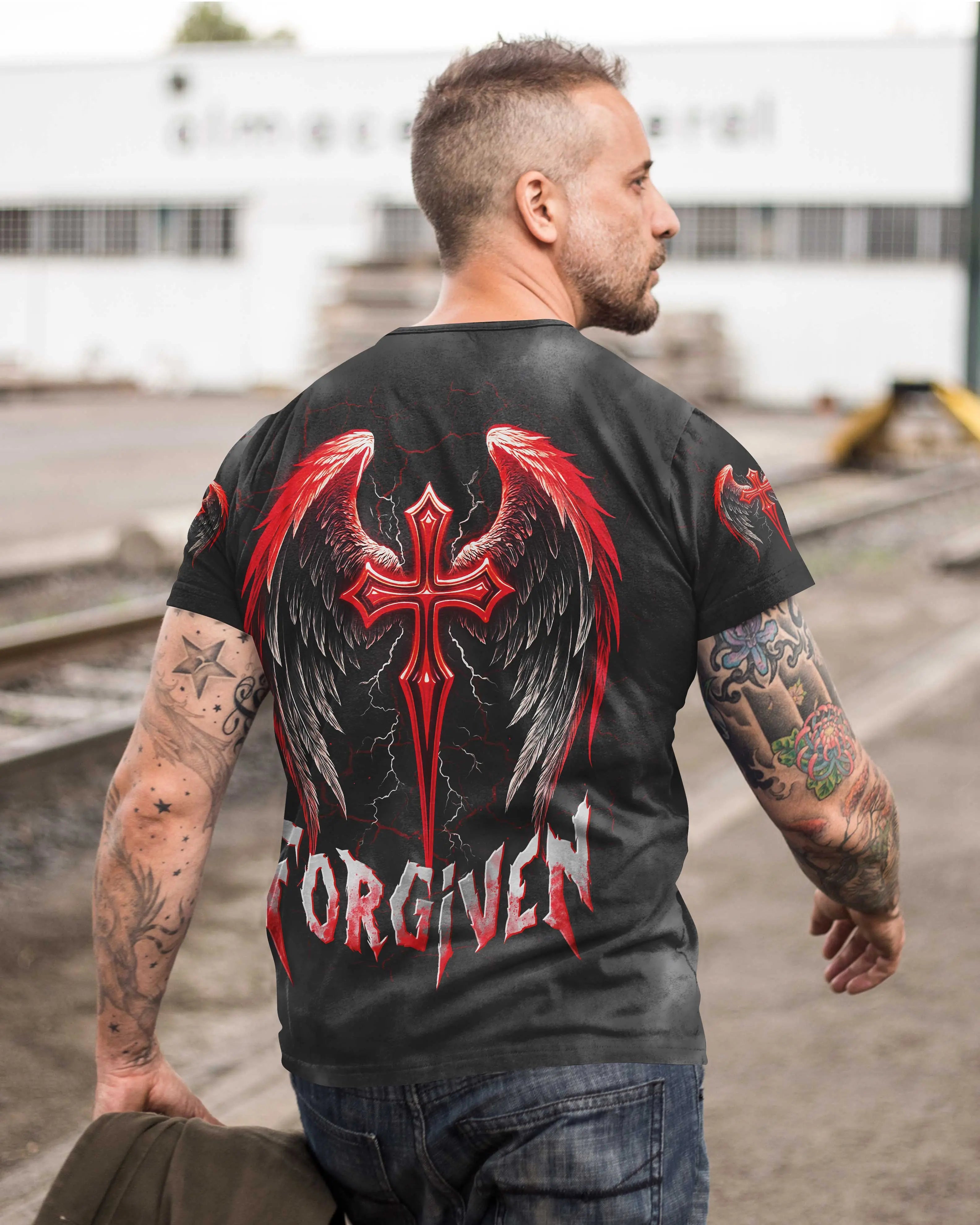 Forgiven All Over Print T-Shirt