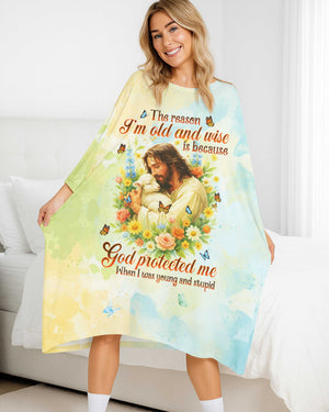 The Reason I'm Old And Wise All Over Print Sleep Tee