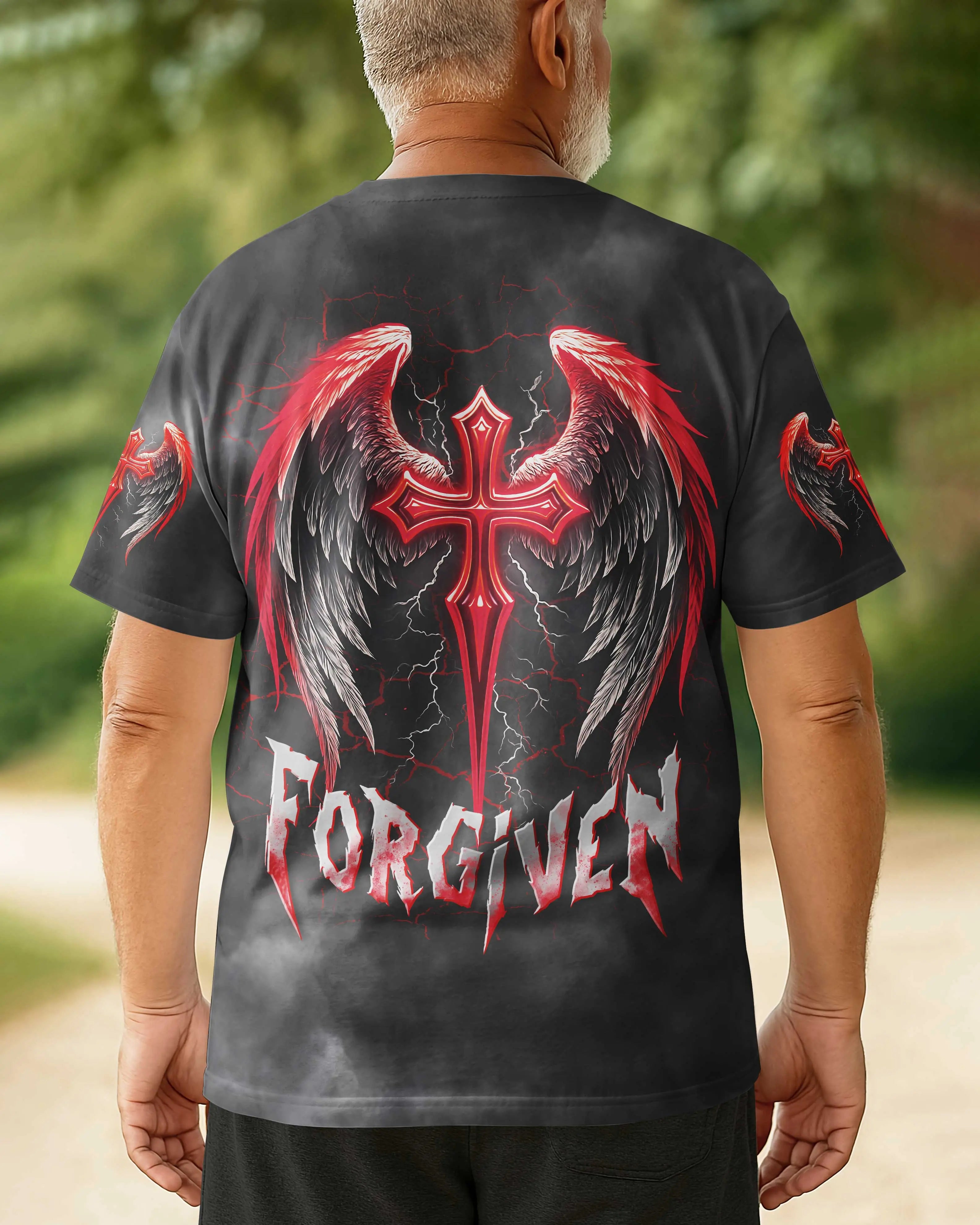 Forgiven All Over Print T-Shirt