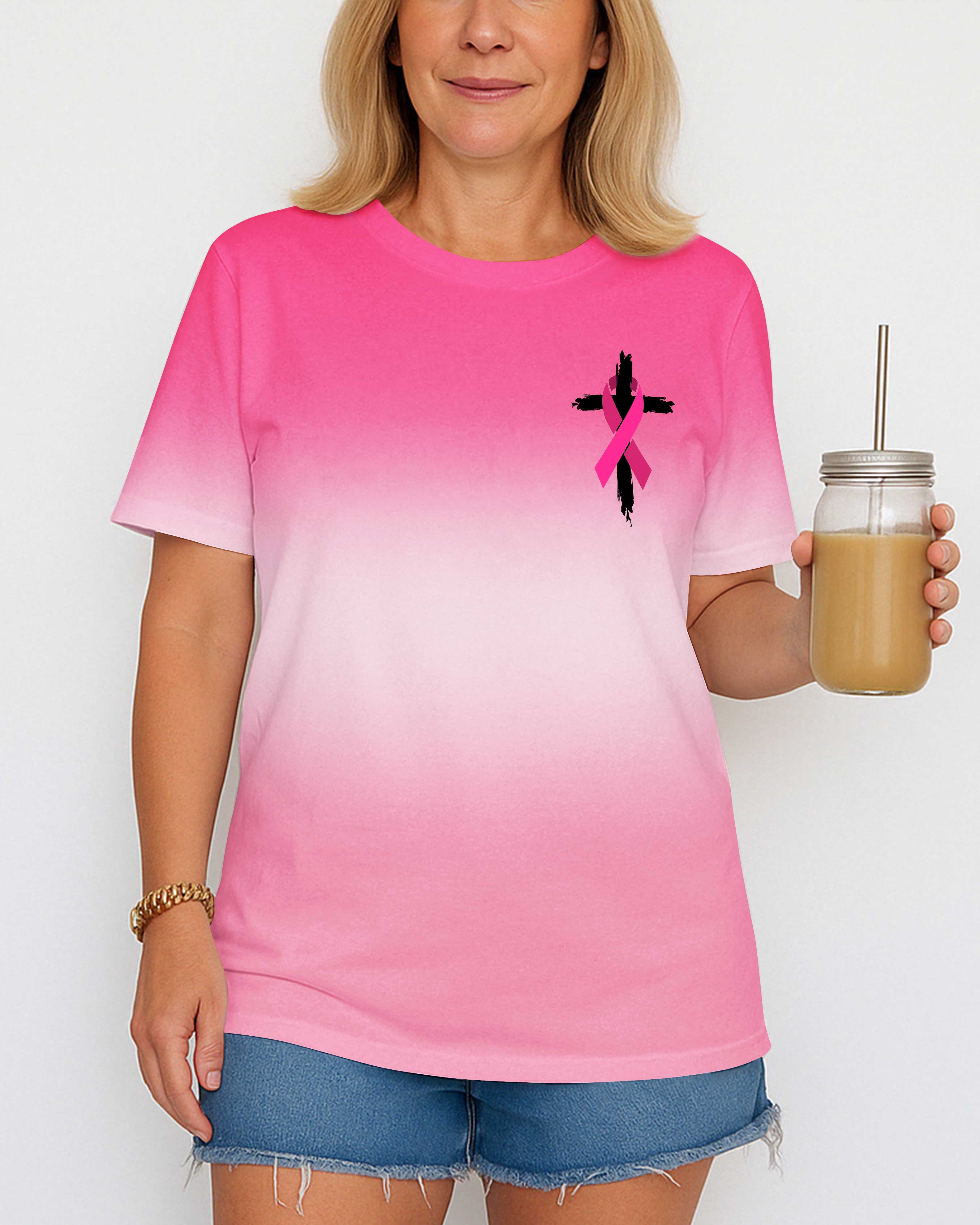 The Day Cancer Showed Up In My Life All Over Print T-Shirt