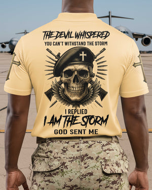 The Devil Whispered You Can't Withstand The Storm Shirt