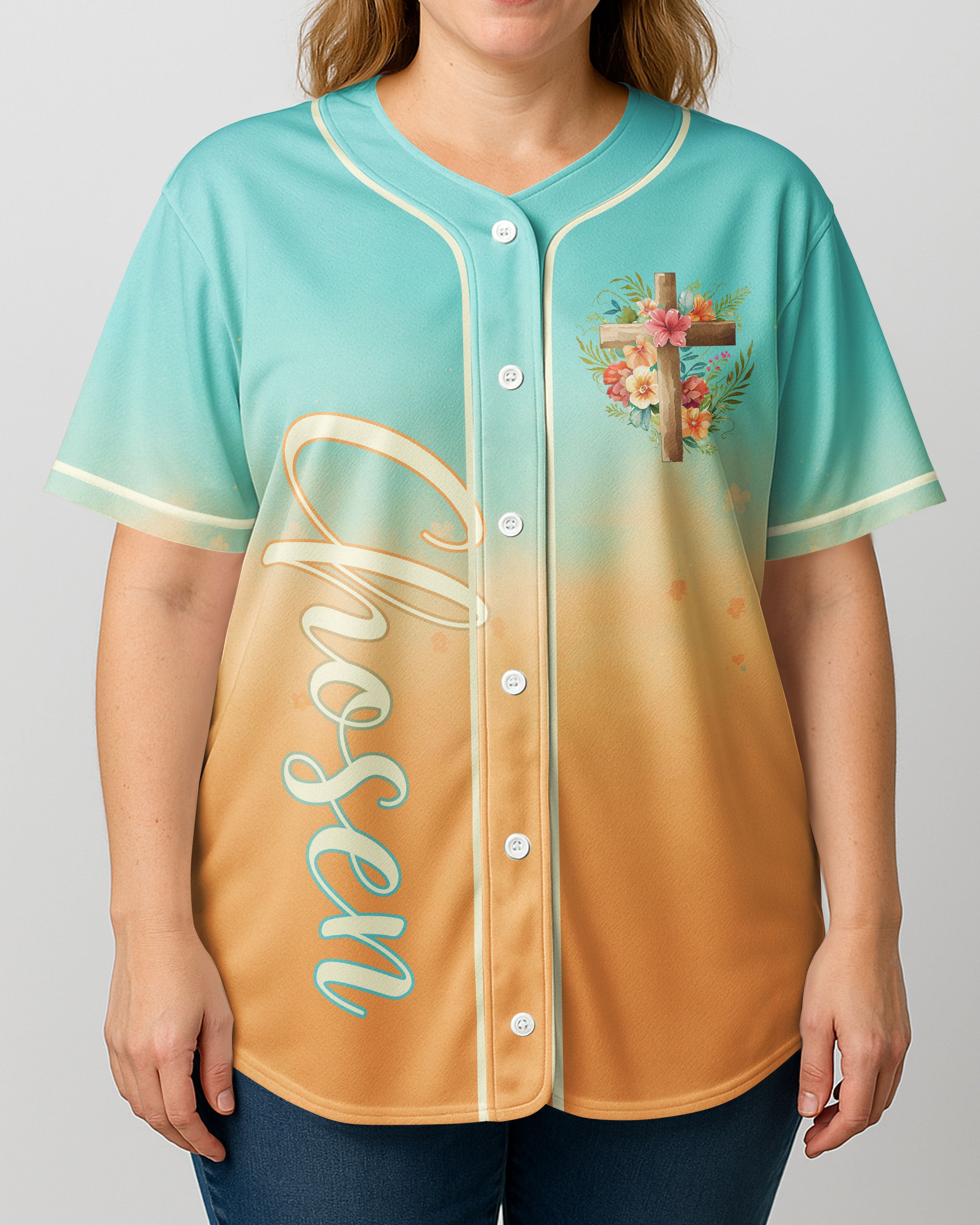 Jesus Take The Wheel All Over Print Jersey