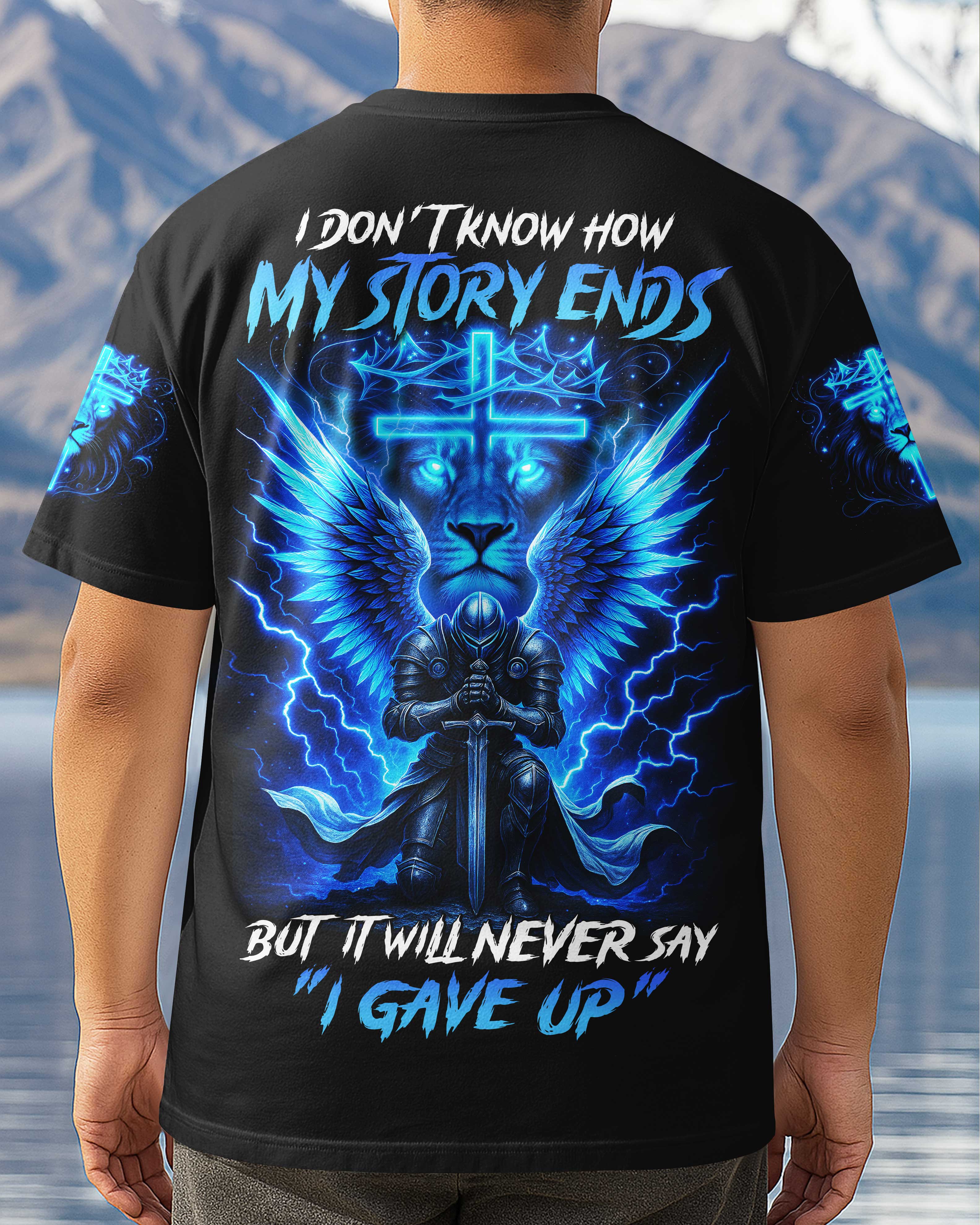 I Don't Know How My Story Ends All Over Print T-Shirt