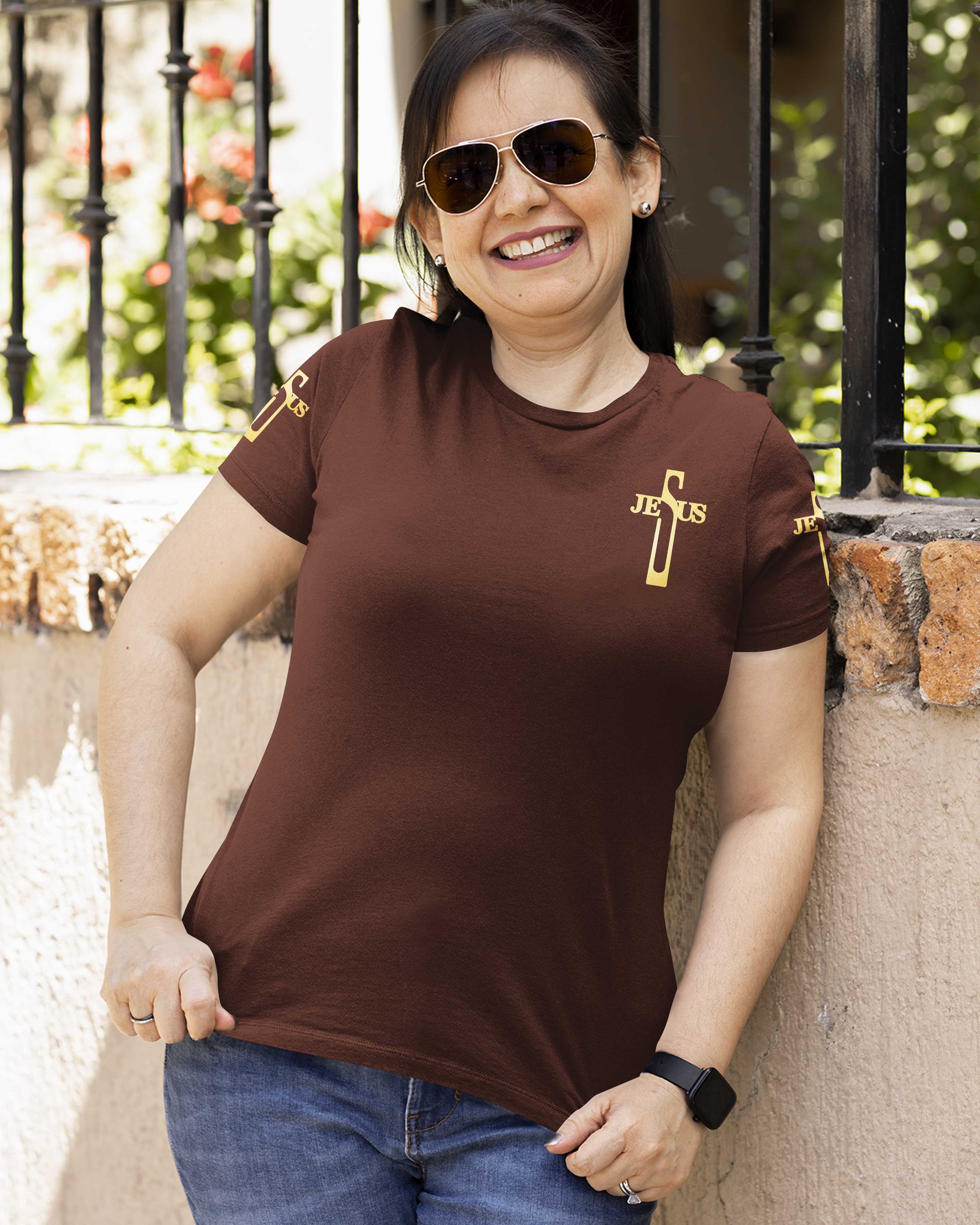 With God All Things Are Possible All Over Print T-Shirt