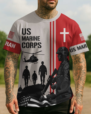 Blood, Sweet and Grace All Over Print T-Shirt