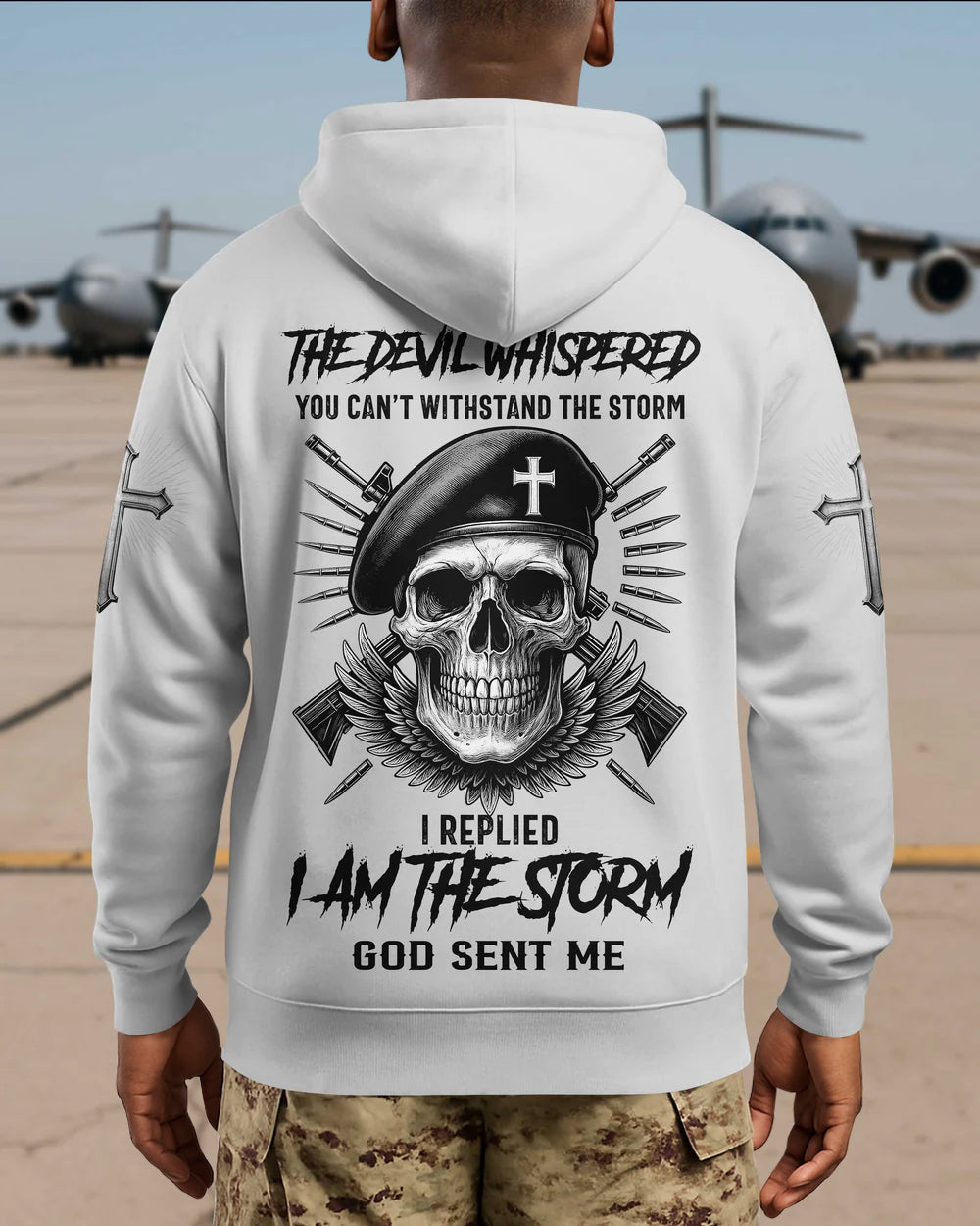 The Devil Whispered You Can't Withstand The Storm Shirt
