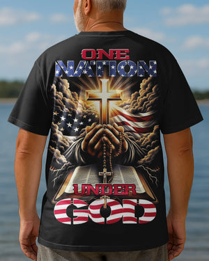 One Nation Under God All Over Print T-shirt