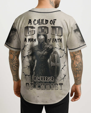 A Child Of God A Man Of Faith A Warrior Of Christ Shirt