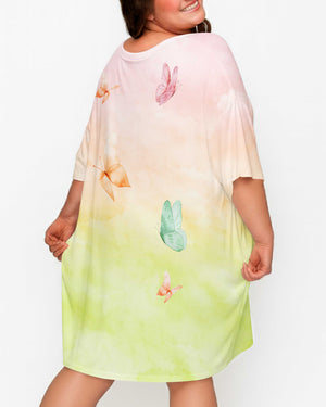 Believe In God All Over Print Sleep Tee