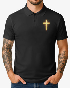 He Who Kneels Before God All Over Print Polo Shirt
