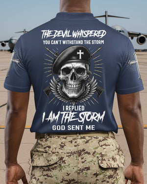 The Devil Whispered You Can't Withstand The Storm Shirt