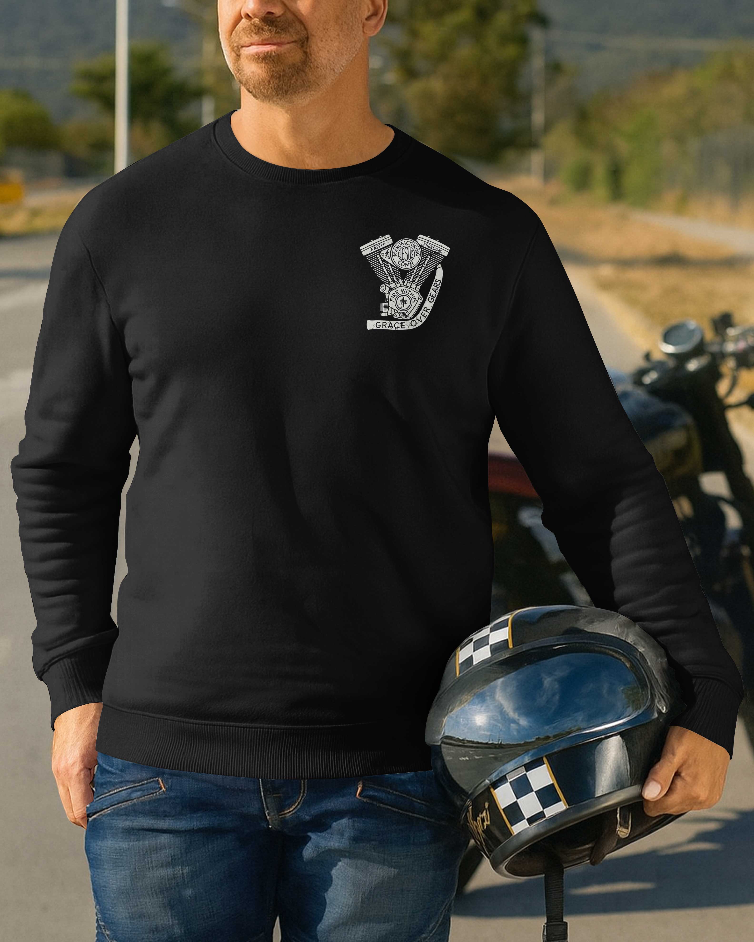 Every Mile A Prayer All Over Print Sweater