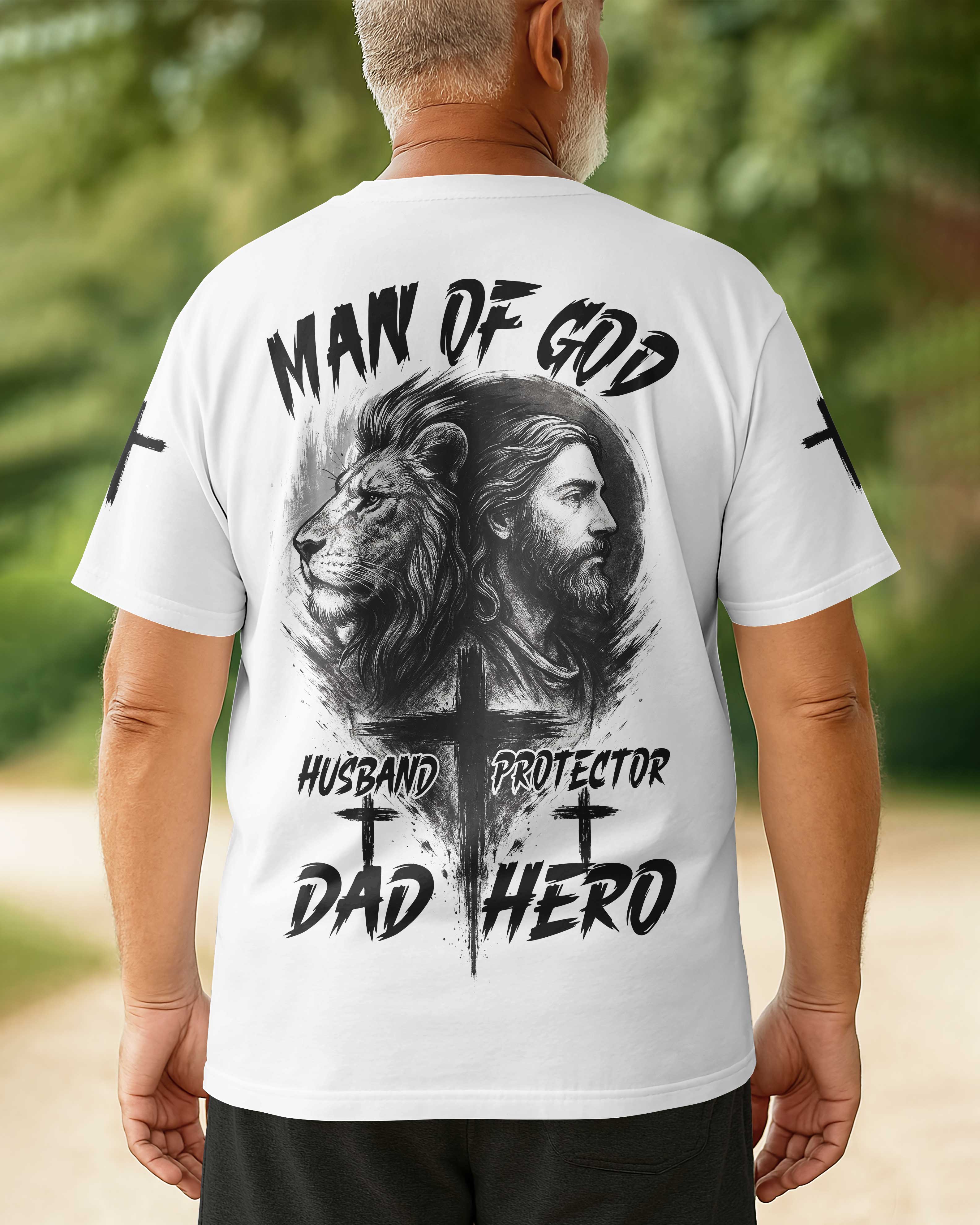 Man Of God All Over Print T-Shirt