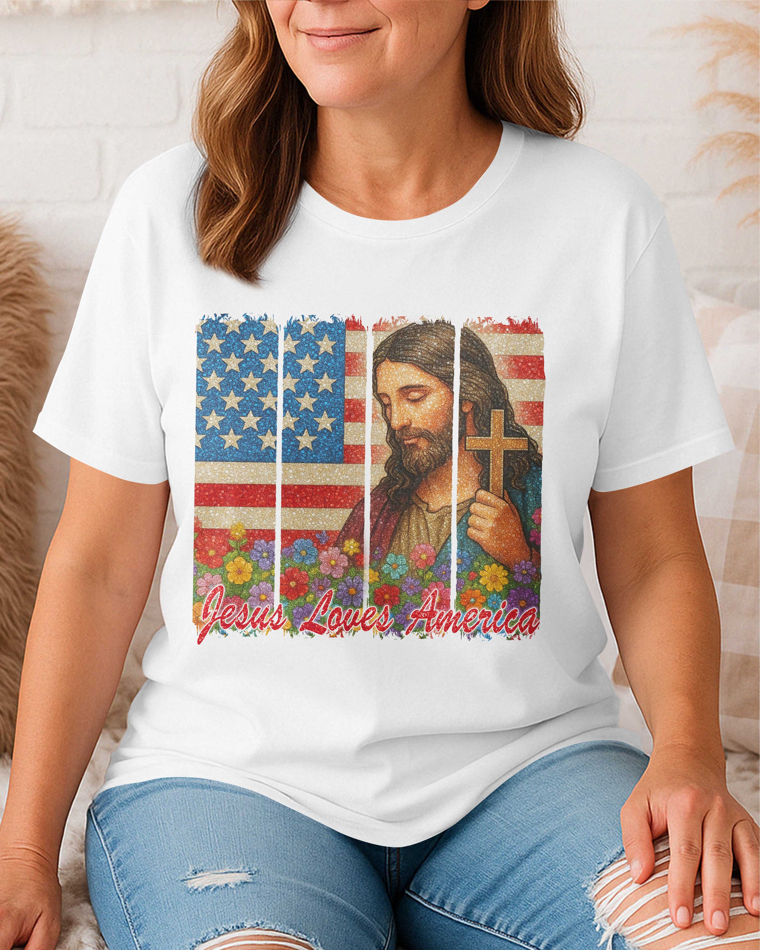 Jesus Loves America T-Shirt