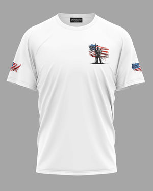 Proud To Be A Veteran All Over Print T-Shirt