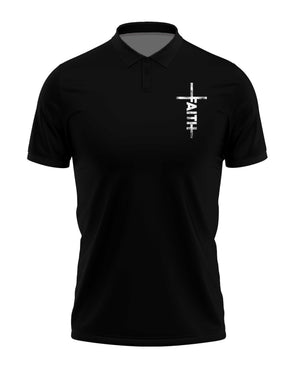 Rooted In Christ All Over Print Polo Shirt