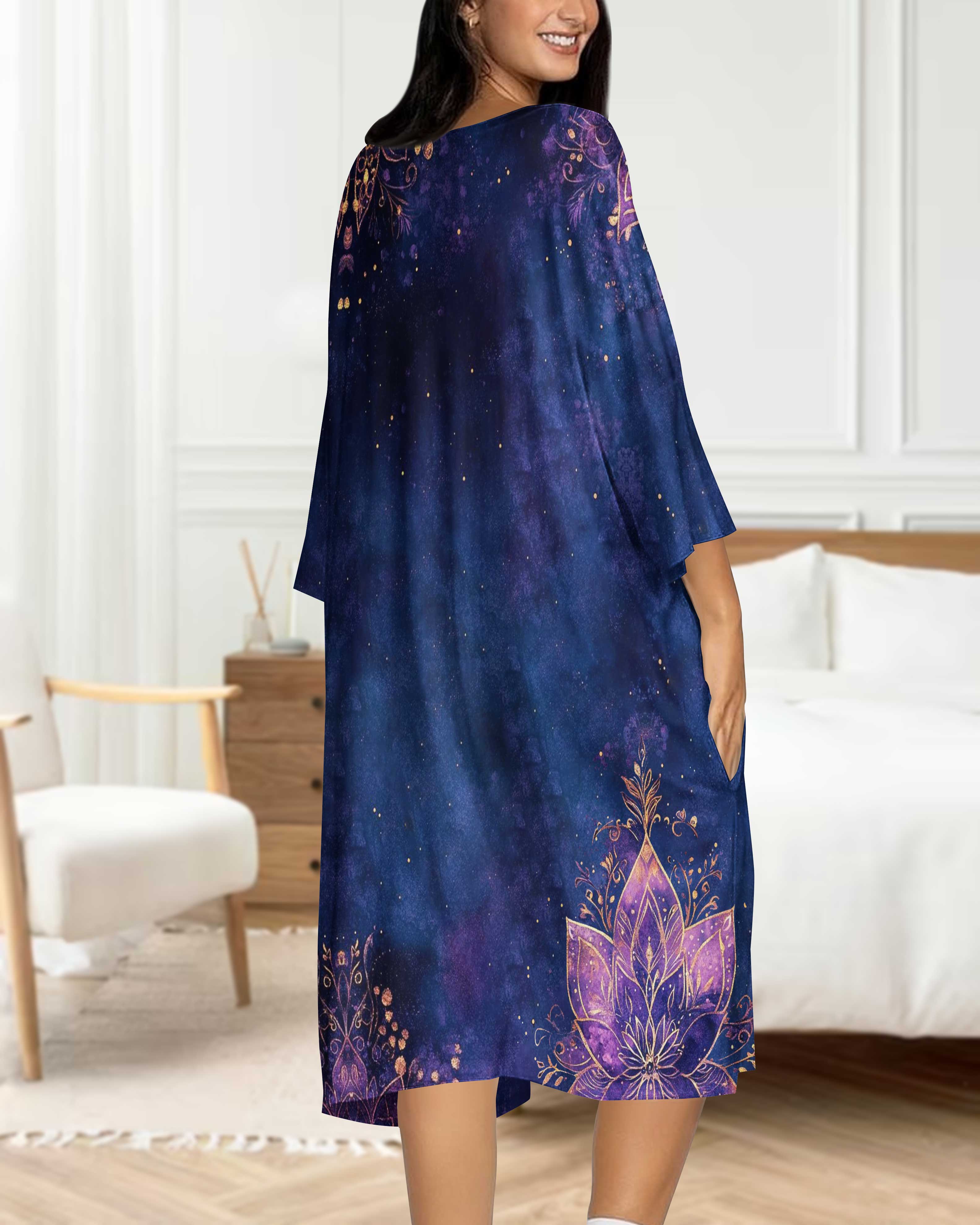 Blessed By God Chosen By Jesus All Over Print Sleep Tee