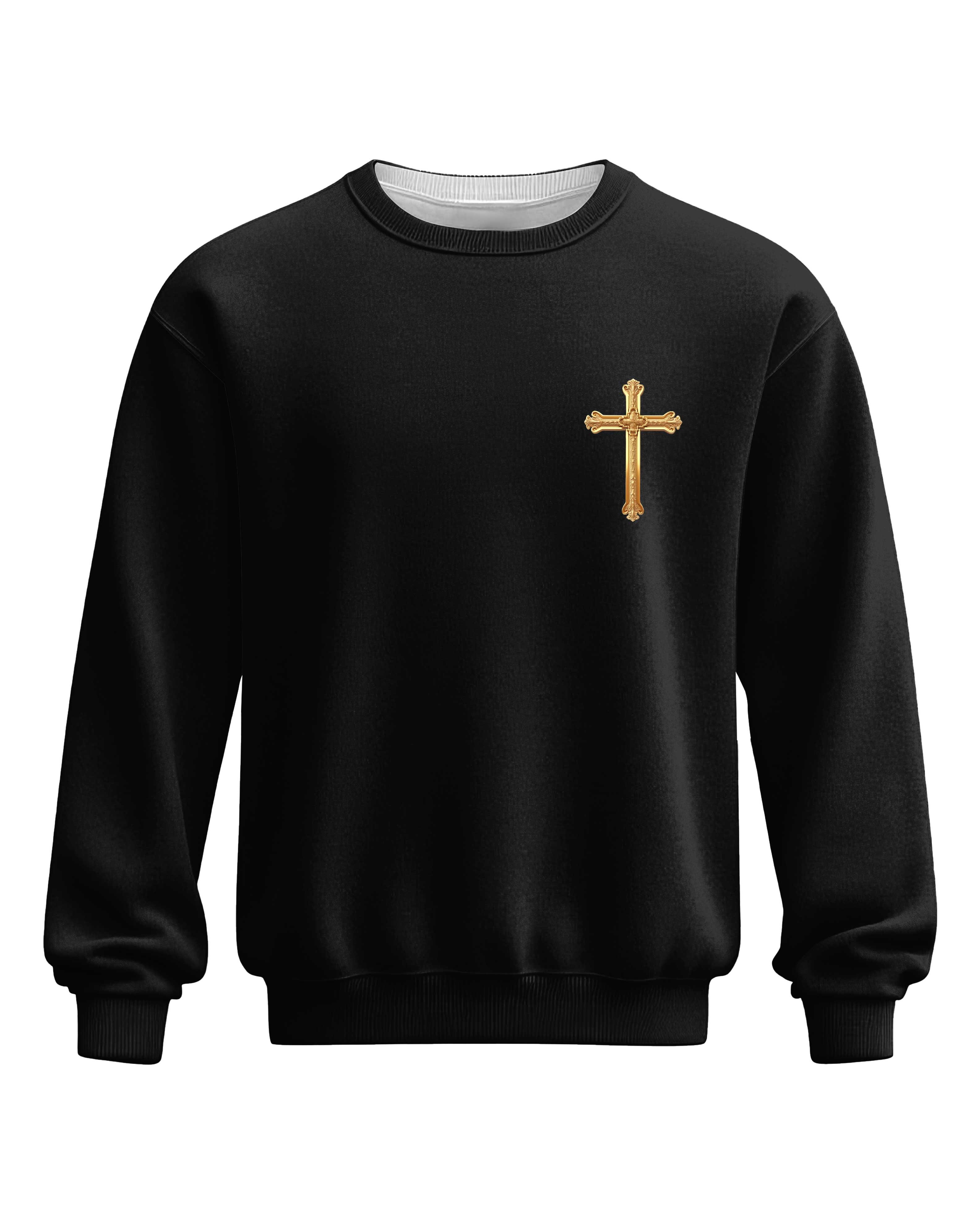 He Died For Me So I'll Live For Him All Over Print Sweater