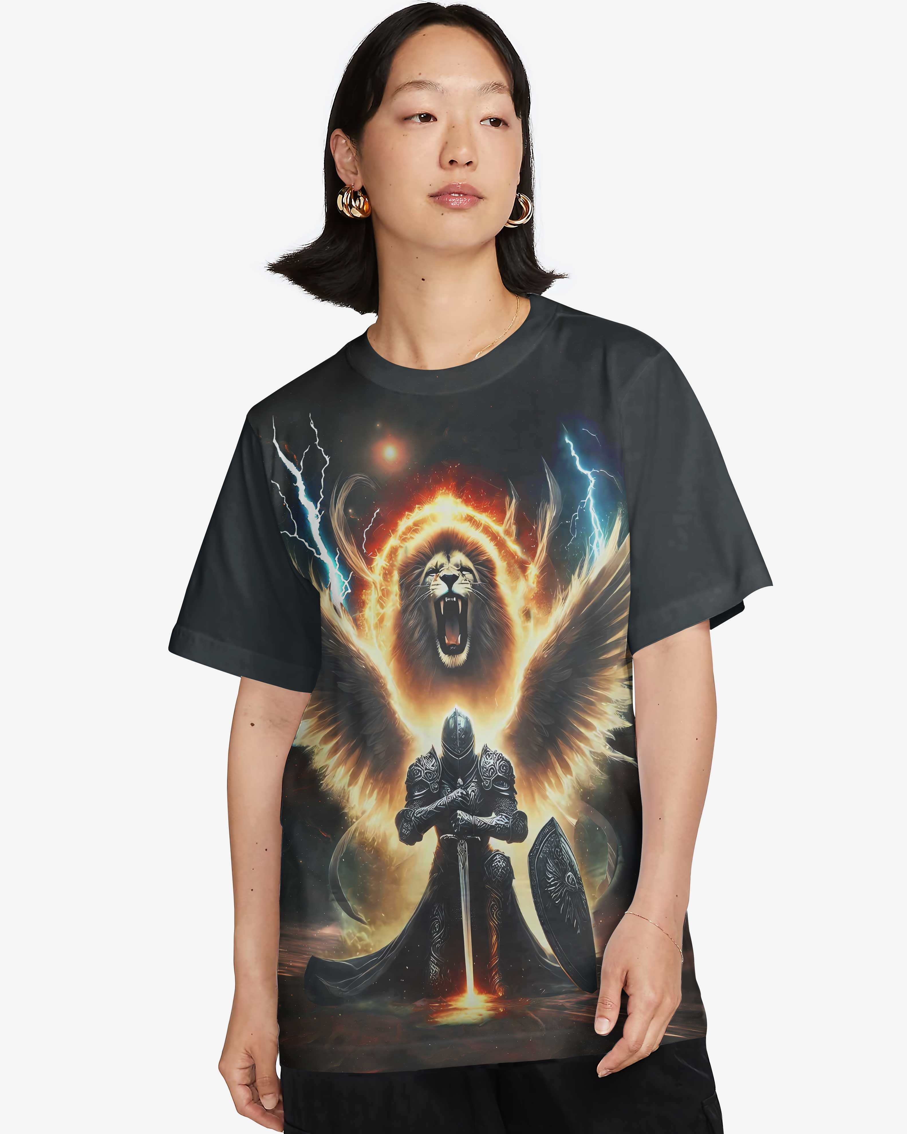 I Am A Christian All Over Print T-Shirt