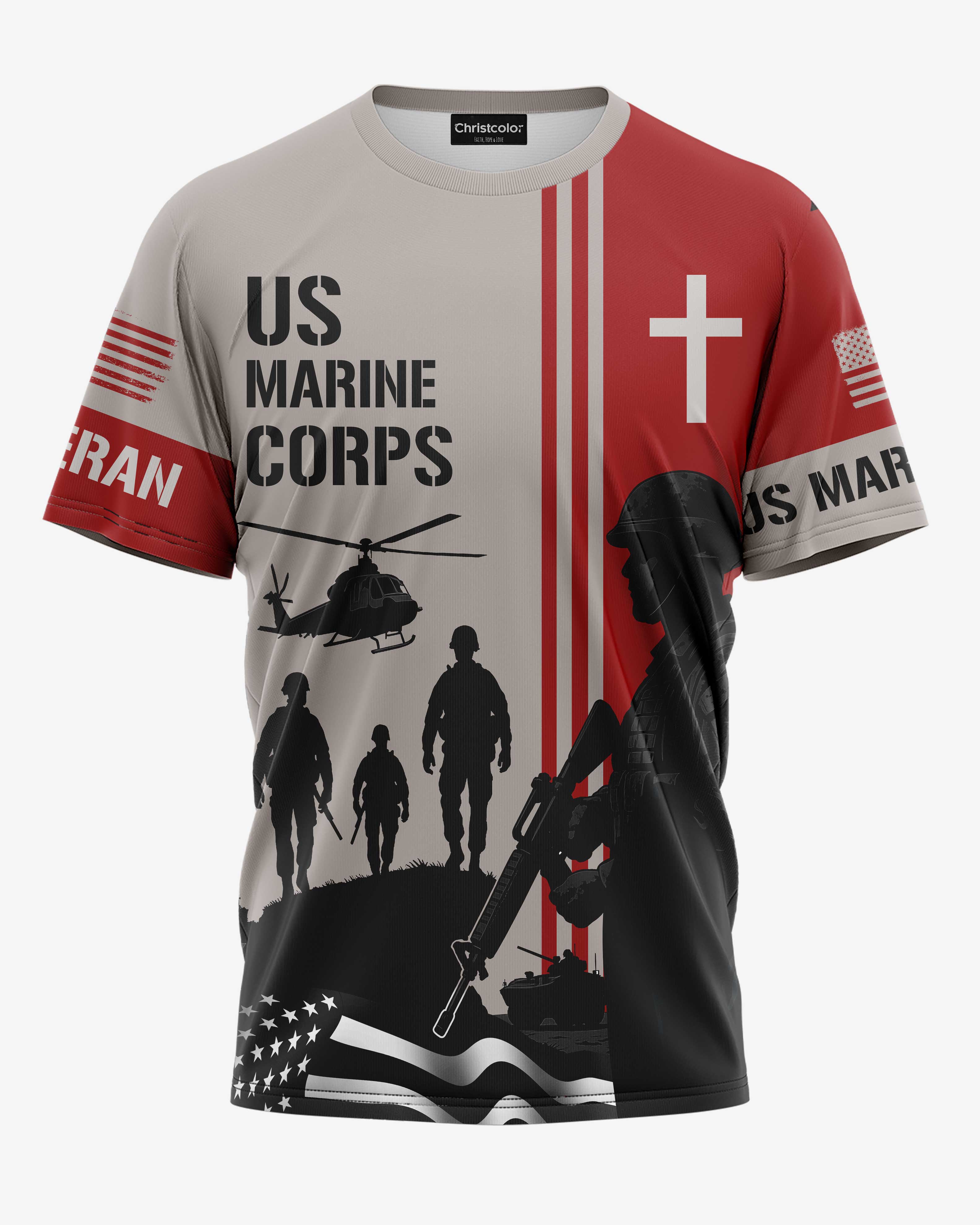 Blood, Sweet and Grace All Over Print T-Shirt