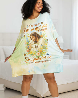 The Reason I'm Old And Wise All Over Print Sleep Tee