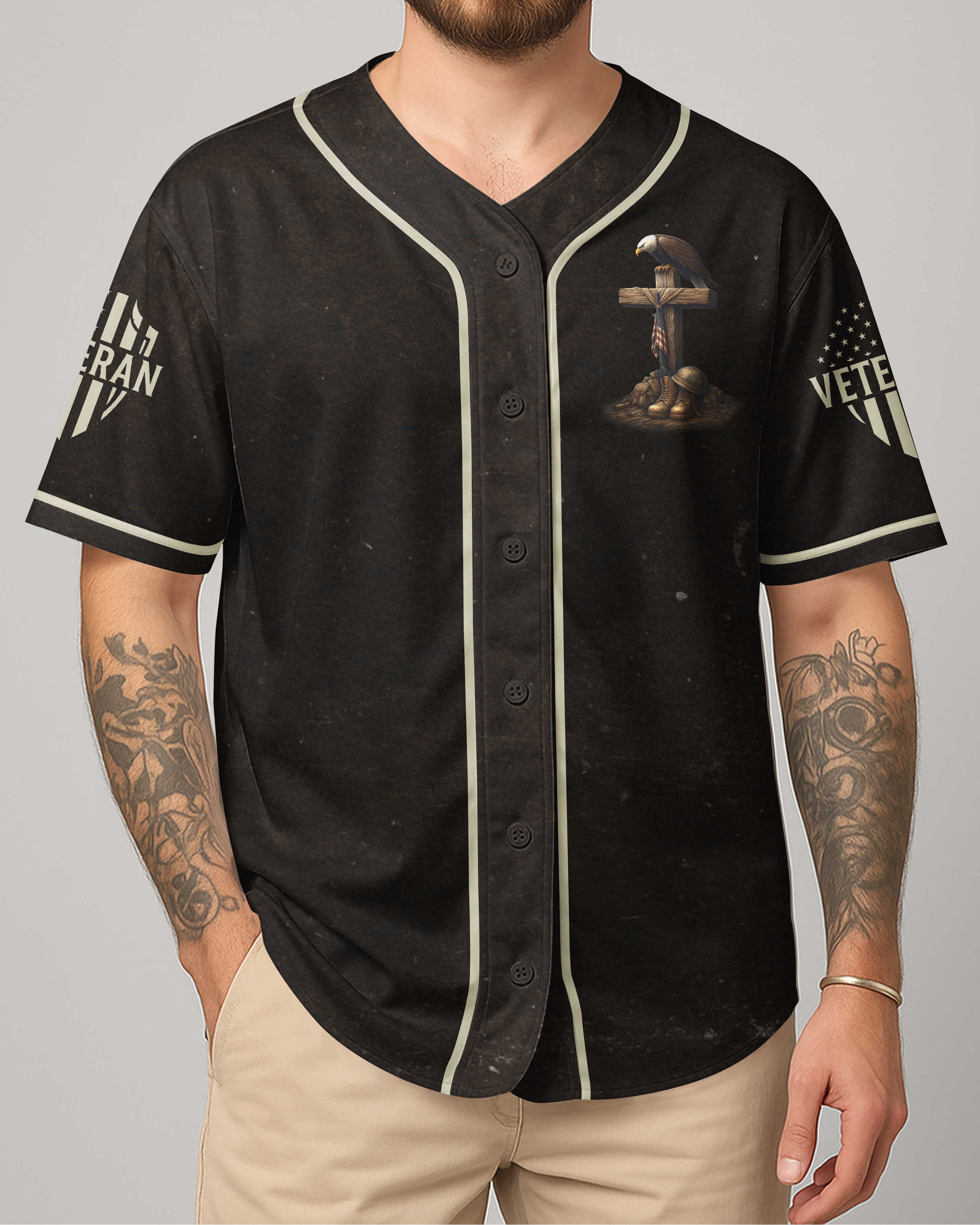 Veteran By Duty Christian By Choice Jersey