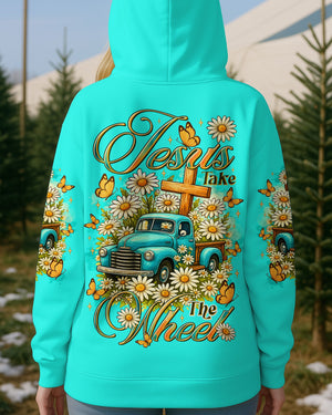 Jesus Take The Wheel Women's All Over Print Shirt - Tltr2309252