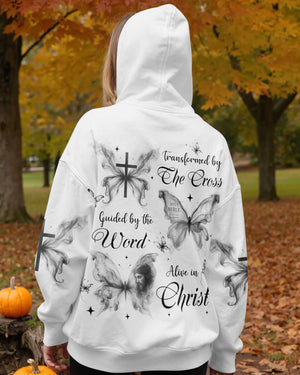 Transformed By The Cross Guided By The Word Alive In Christ Shirt