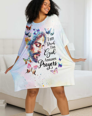 I Am Proof All Over Print Sleep Tee