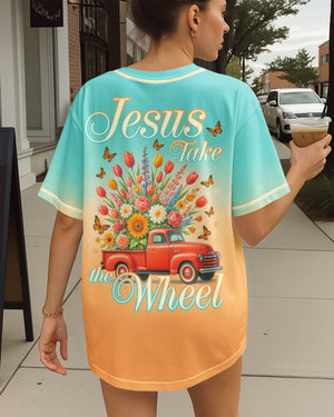 Jesus Take The Wheel All Over Print Jersey