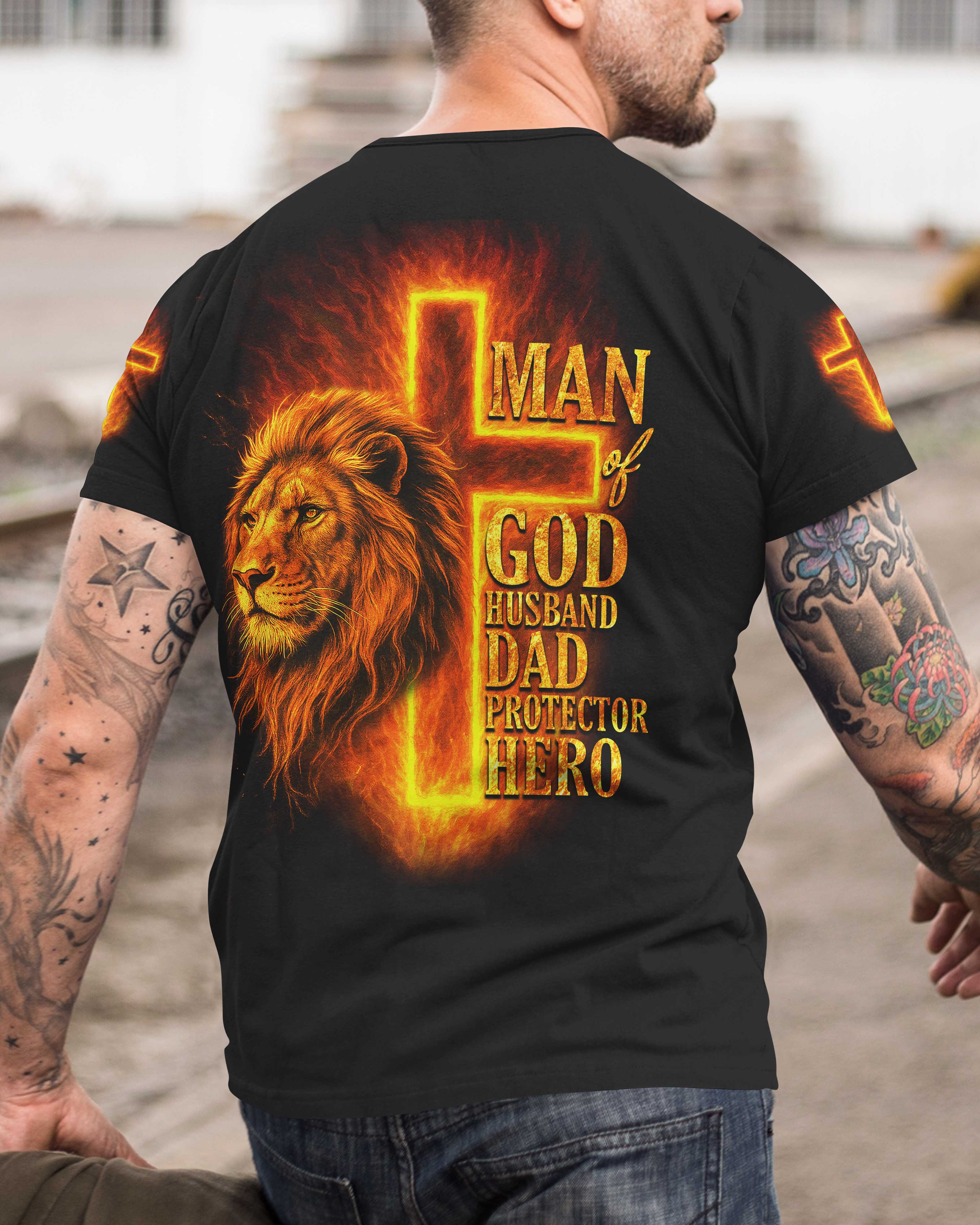 Man Of God All Over Print T-Shirt