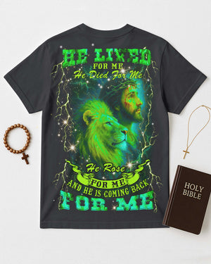 He Is Coming Back For Me All Over Print T-Shirt