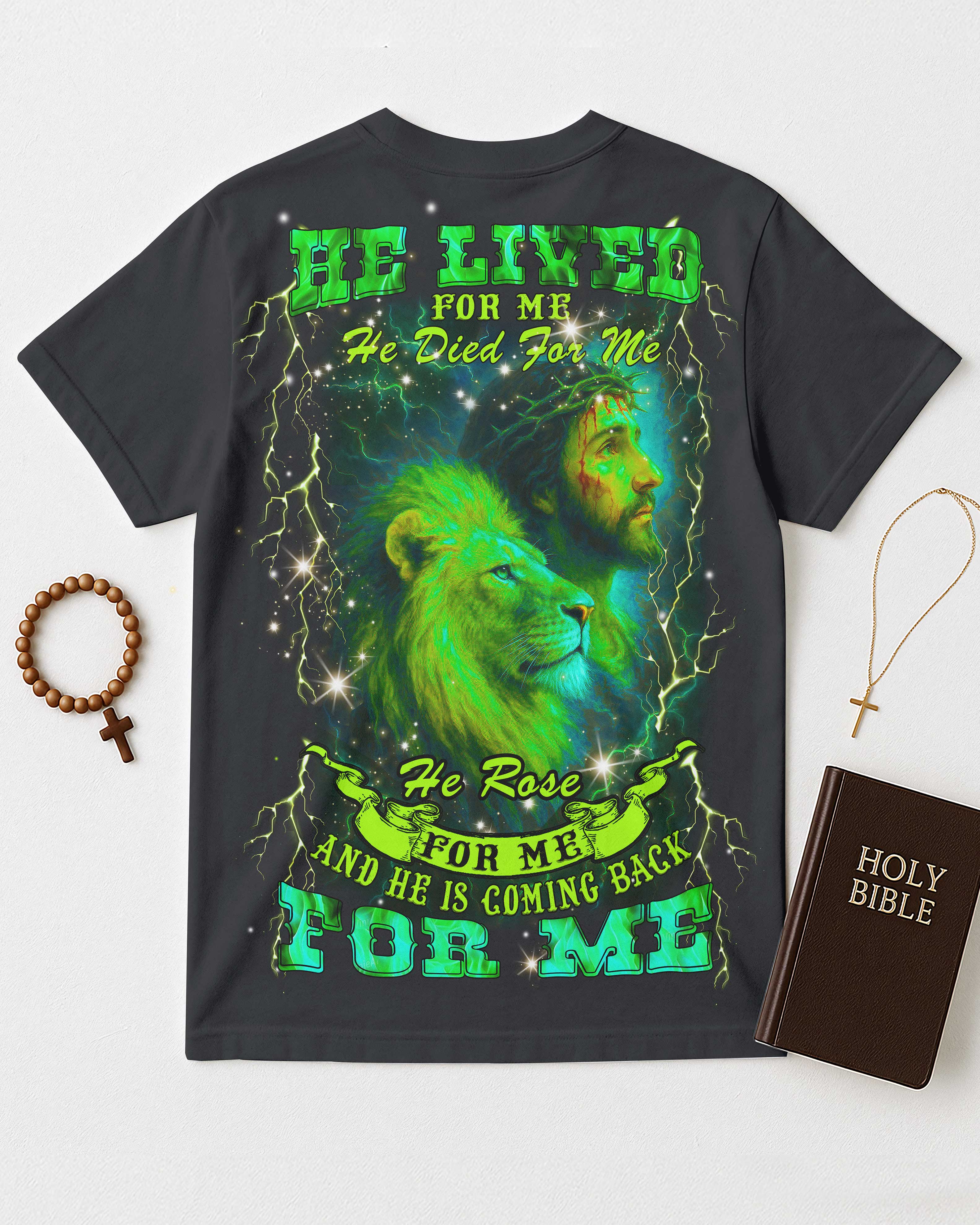 He Is Coming Back For Me All Over Print T-Shirt