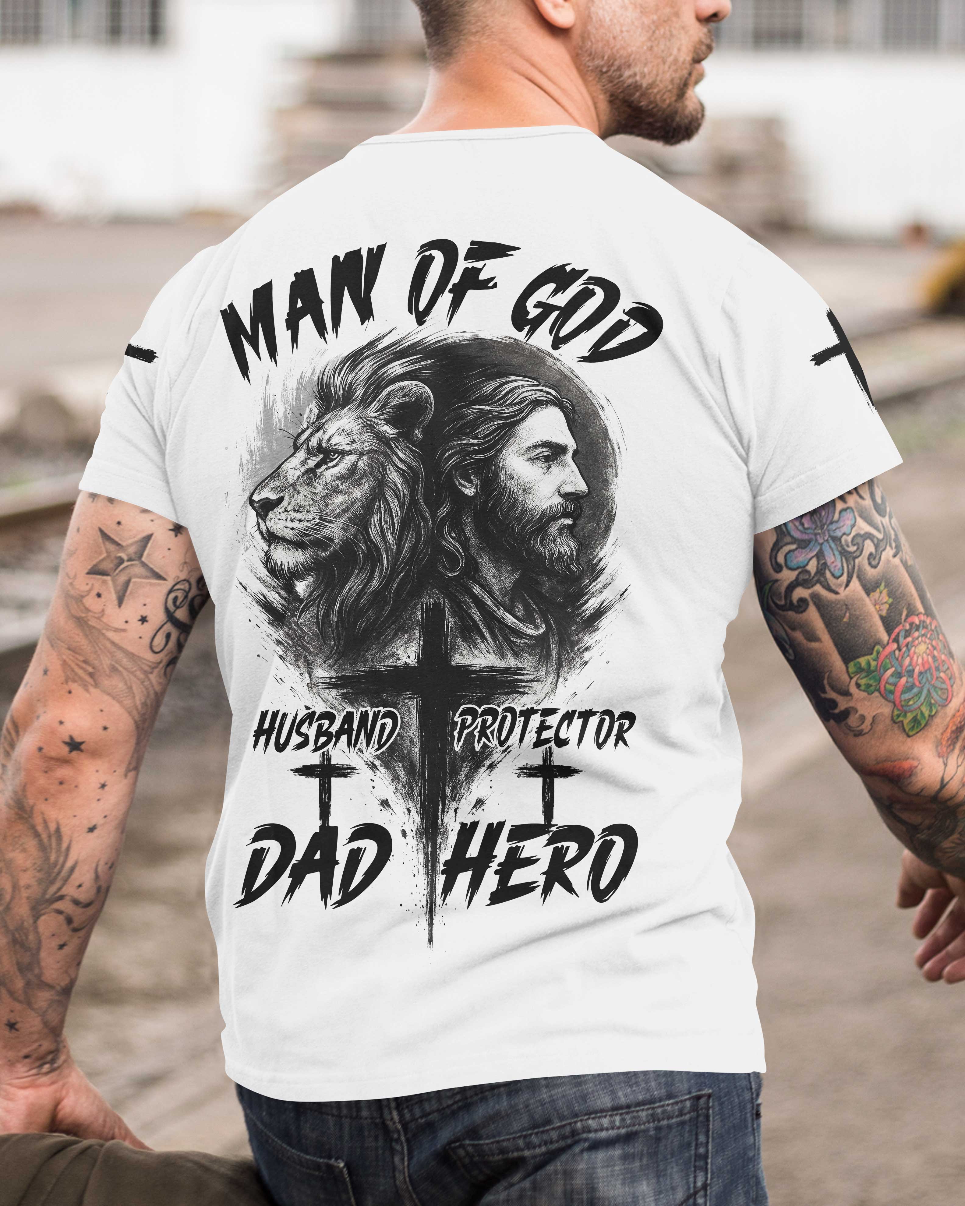 Man Of God All Over Print T-Shirt