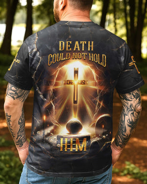 Death Could Not Hold Him All Over Print T-shirt