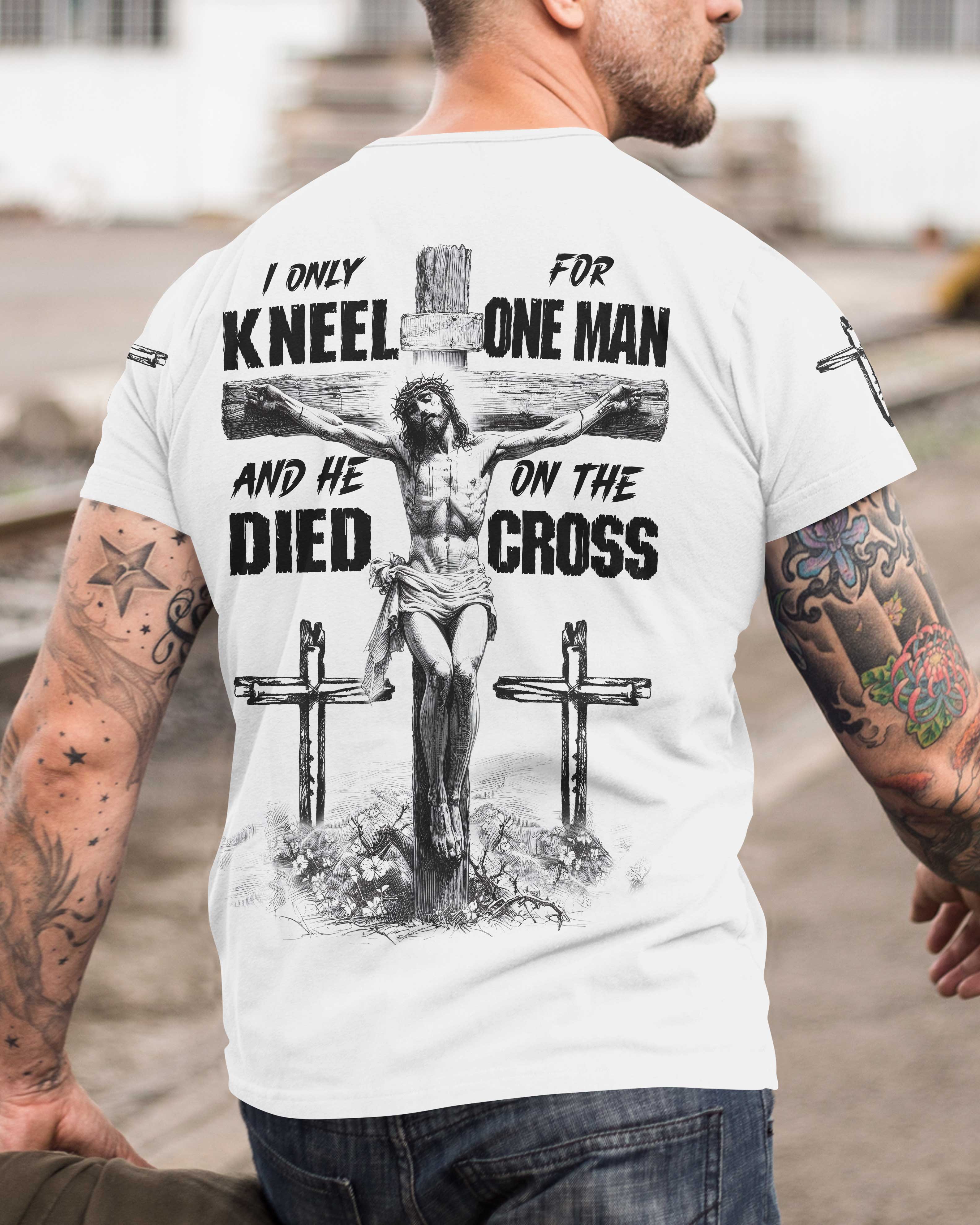 I Only Kneel For One Man All Over Print T-Shirt