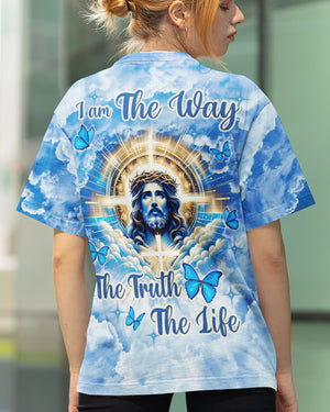 I Am The Way The Truth The Life All Over Print T-shirt