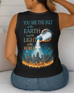 You Are The Salt Of The Earth And The Light Of The World All Over Print V-neck Tank Top