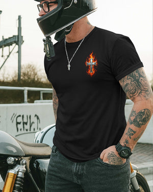 Burning Rubber Blazing Faith All Over Print T-Shirt