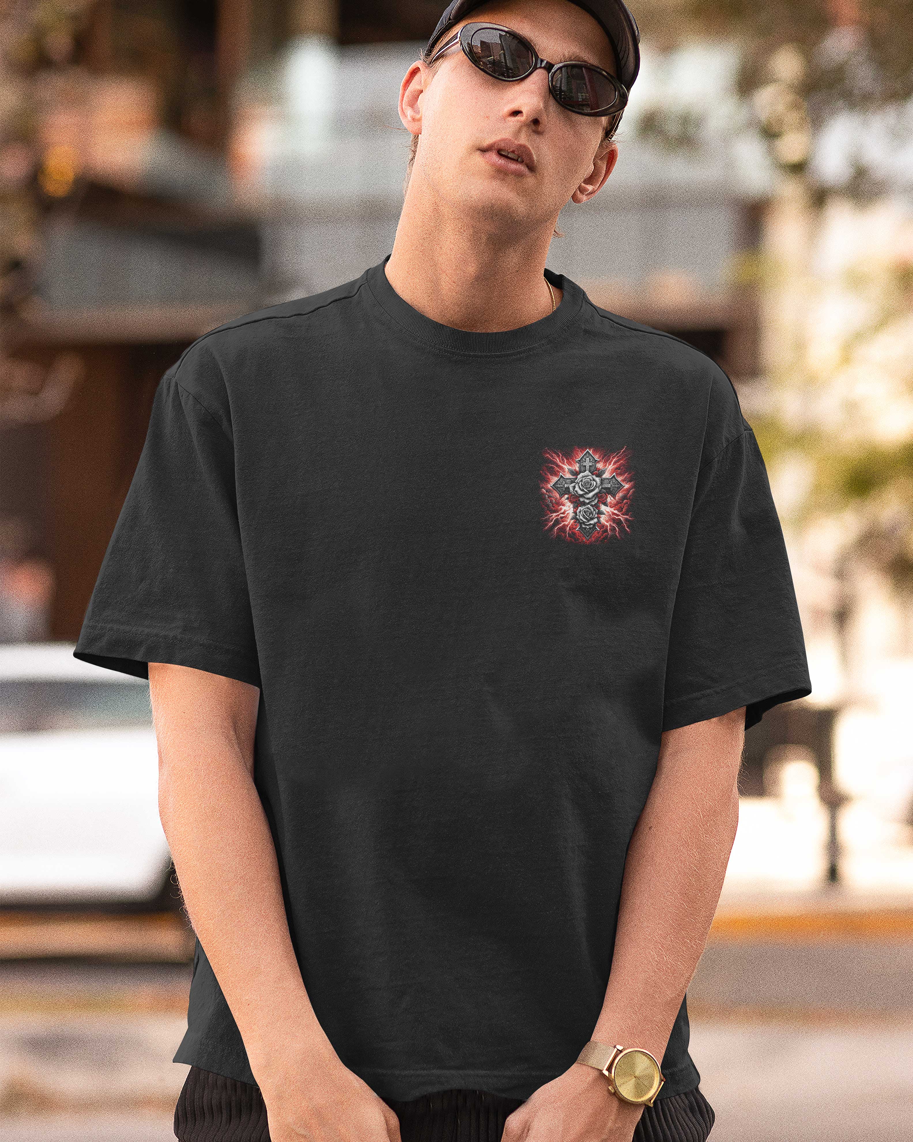 The Lord Will Fight For You All Over Print T-shirt