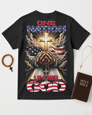 One Nation Under God All Over Print T-shirt1