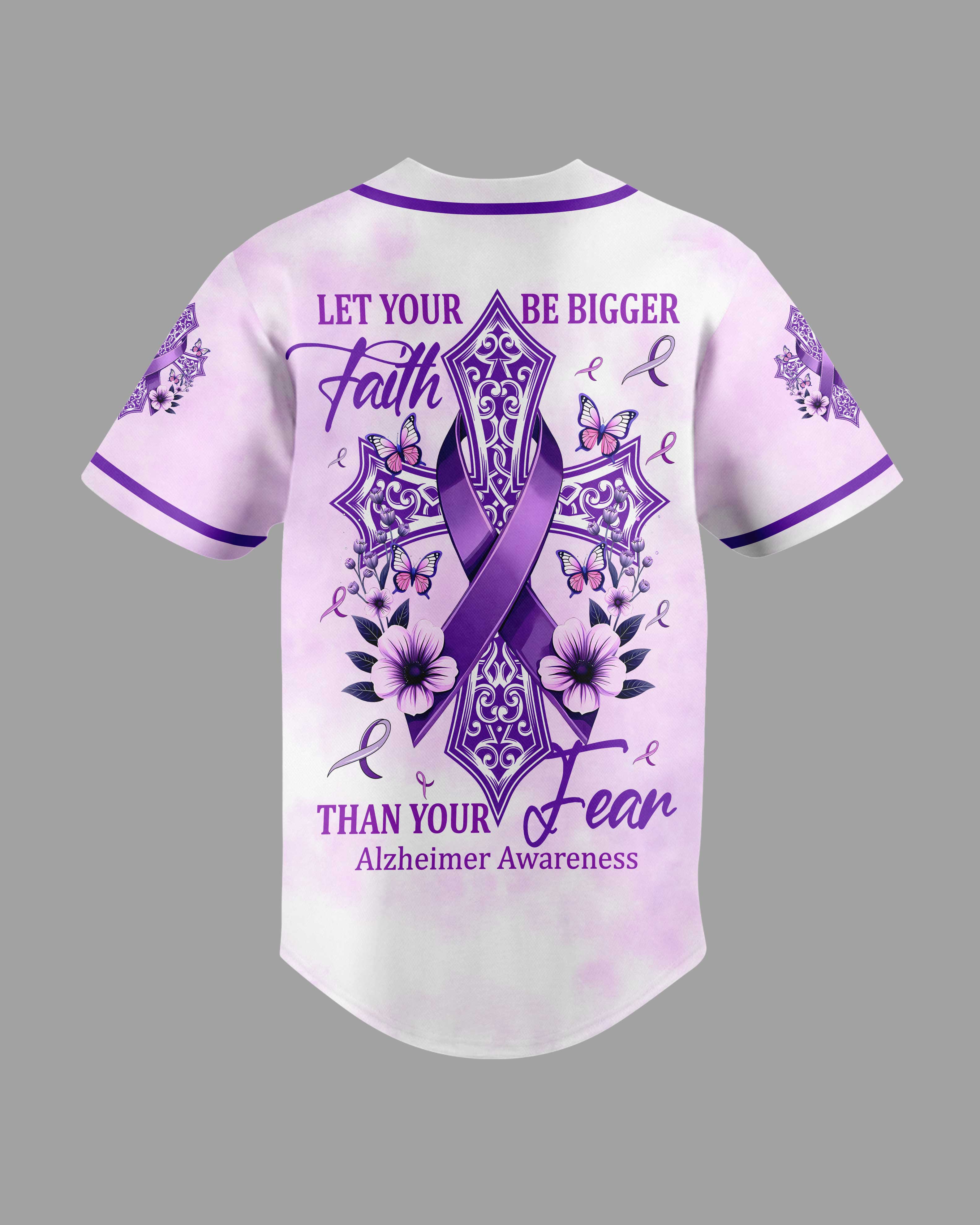 Let Your Faith Be Bigger Than Your Fear All Over Print Jersey